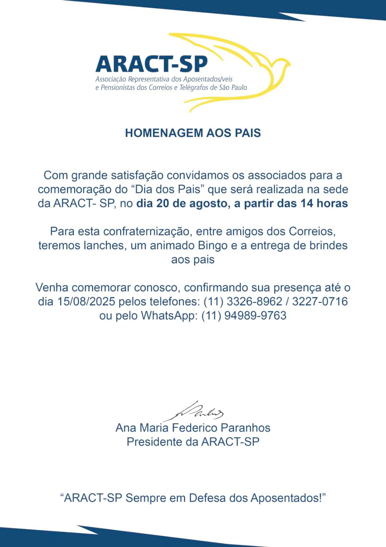 REABERTURA DA SEDE DA ARACT
